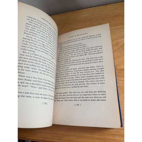 American Jews In World War II By I. Kaufman Hardcover Volume 1 1947 Blue Cloth - Picture 14 of 16